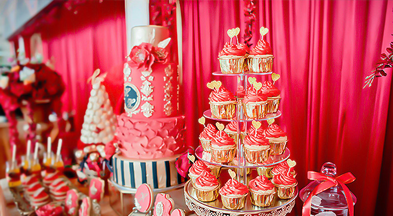 最受欢迎的婚礼甜品台 瞬间让你的婚礼高大上